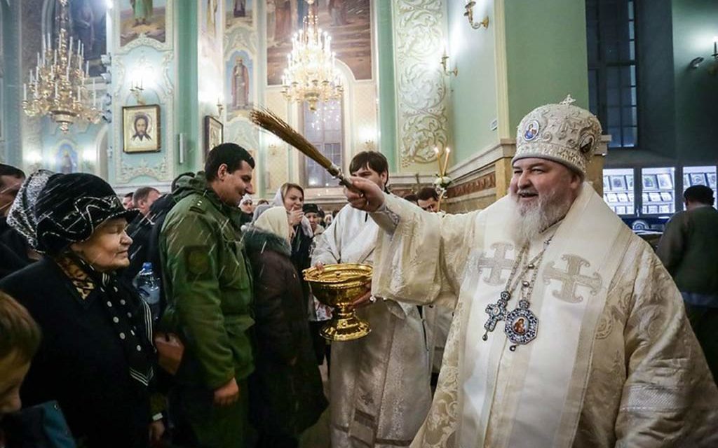 Праздник Богоявления. Проповедь митрополита Кирилла  в Казанском кафедральном соборе г. Ставрополя 19 января 2020 года