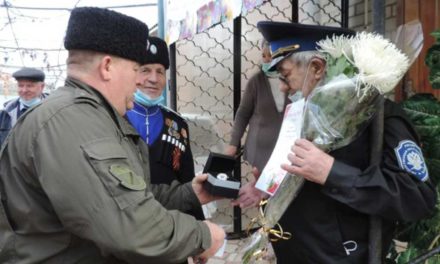 80-летний юбилей отметил первый атаман Новоселицкого станичного казачьего общества