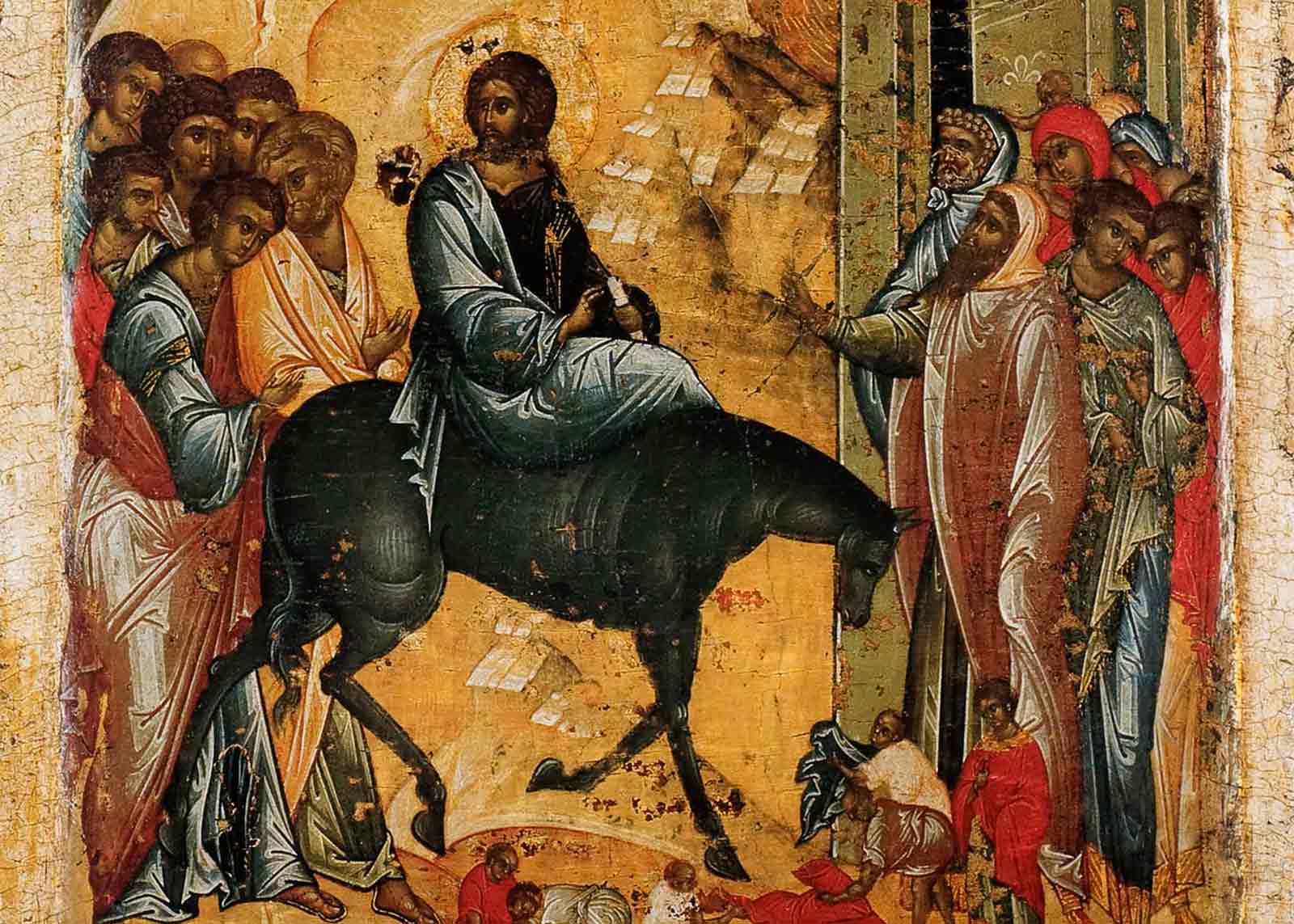 Иконография праздника Входа Господня в Иерусалим